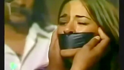 Woman Tape Gagged 11