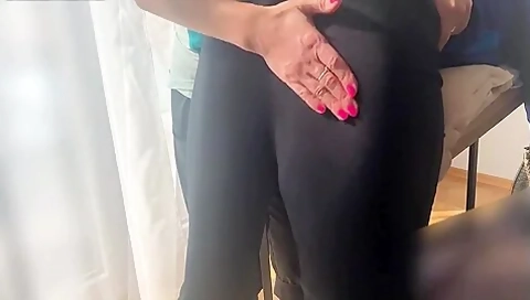 Short Spanking In Running Tights