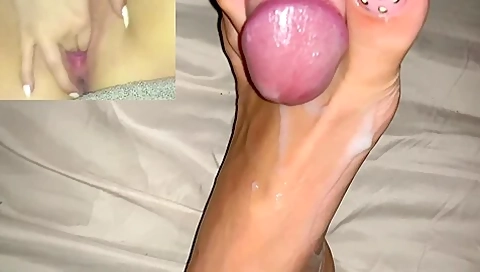 Georgiafeet - Please Play Hard And Double Cum On My Feet