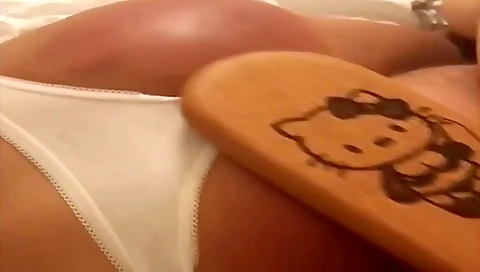 Quick Paddling And Hand Spanking Clip After Talking About Things Mistress Didnt Want To Talk About. 4th Spanking Of The
