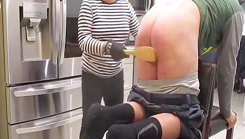 Icy Paddle Burns Bad Boys Bottom