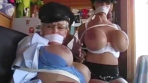 Beautiful Cops Tied Up
