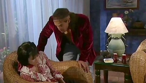 Latin Woman Cleave Gagged In Telenovela