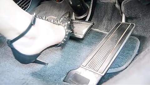 Have You Ever Seen Sexy Spiked High Heels Rev An Engine?