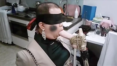 Asian Office Lady In Bondage