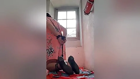 Italian Woman Is Tied With Her Ballet Flats