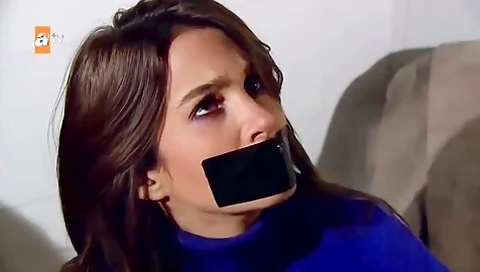 Rojda Demirer Tape Gagged
