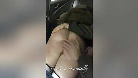 Bare Bottom Spanking In The Front Seat