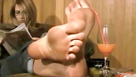 Reading In Glasses - Really Long Soles And High Arches