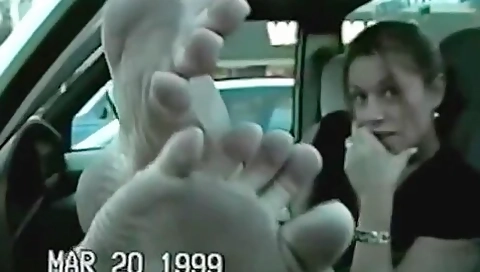 Vintage 90s Cutie With Fantastic Feet