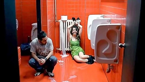 Turkish Girl Gets A Very Tight Cleave Gag