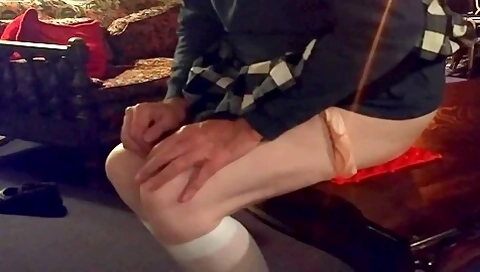After The Spanking, A Minute Or Two On The Punishment Mat
