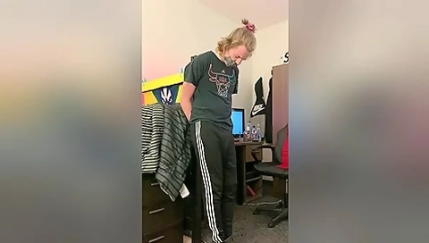 Tied Up And Left In The Dorm