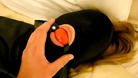 Bound With A Ballgag