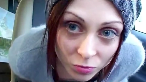 Slutty Amateur Girlfriend Game Me The The Most Amazing Sockjob Ever In The Car