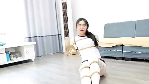 The More She Struggled, The Tighter She Was Tied