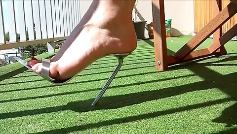 Metallic Mules Shining In The Sun