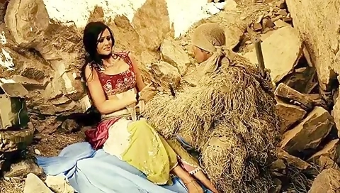 Desert Damsel In Harem Outfit