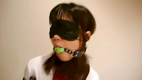 Ball Gagged Asian
