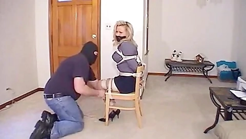 Jami Tied Up And Tape Gagged