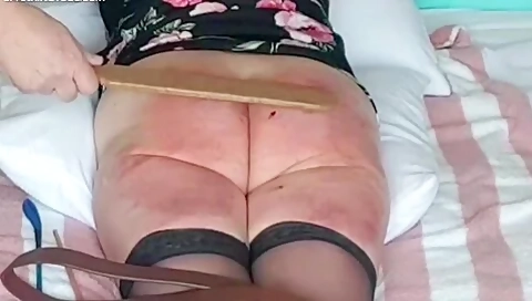Lady Eleanor Close Up Caning