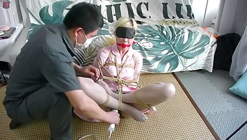 Blonde Asian Tied
