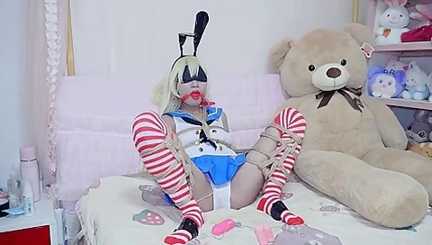 Shimikaze Tied By Master