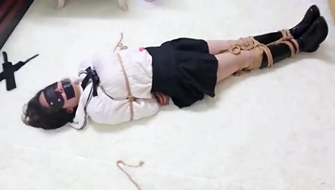 Chinese Cute Girl Bondage