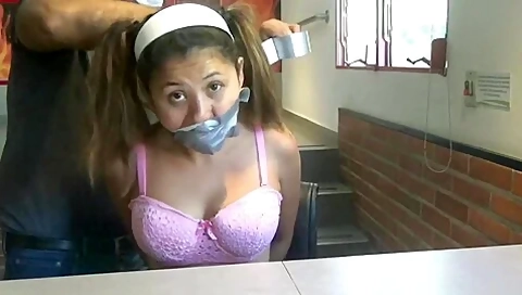 Latina Lingerie Model
