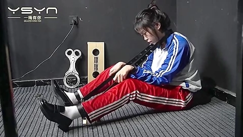 Chinese student 18+ Cuffed