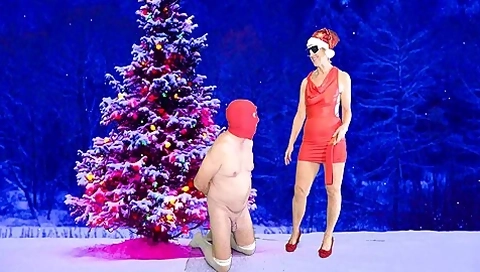 For Christmas I Have Fun With My Submissives Ass 1