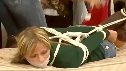 Woman Tied Up