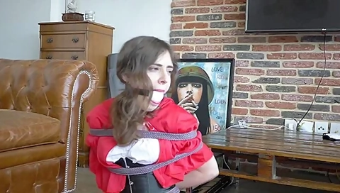 Cute Girl Tied Up
