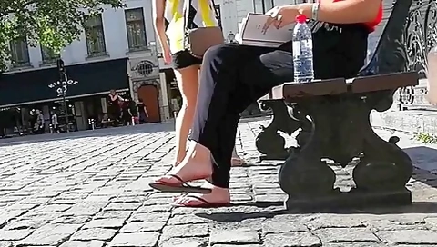 Shes Reading Her Book While I Fantasize Kissing Her Cute Feet