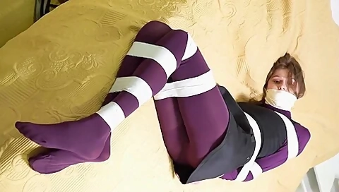 Girl Taped Up