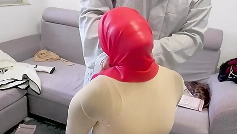 Chinese Pantyhose Encasement & Breathplay