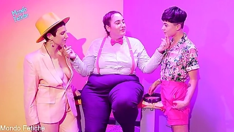 Mimosa And Her Pet Toys With Vanessa Darling And Magenta Lexe