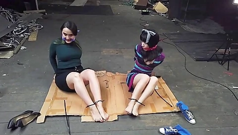 Zip-tied Barefoot In The Attic
