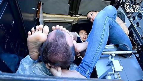 Cute Asian & European Dolls Get Their Feet Worshiped By A Pervert