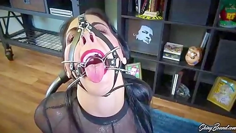 Raven Gagged And Bound
