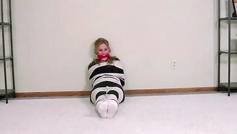Blair Tied With Lotsa Rope And Socks