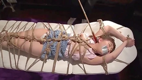 Japanese Bondage - Restrained & Tickled