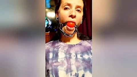 Wife Gets Chairtied Ballgagged And