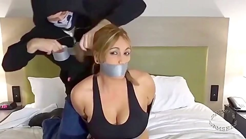 Megan Bound And Gagged